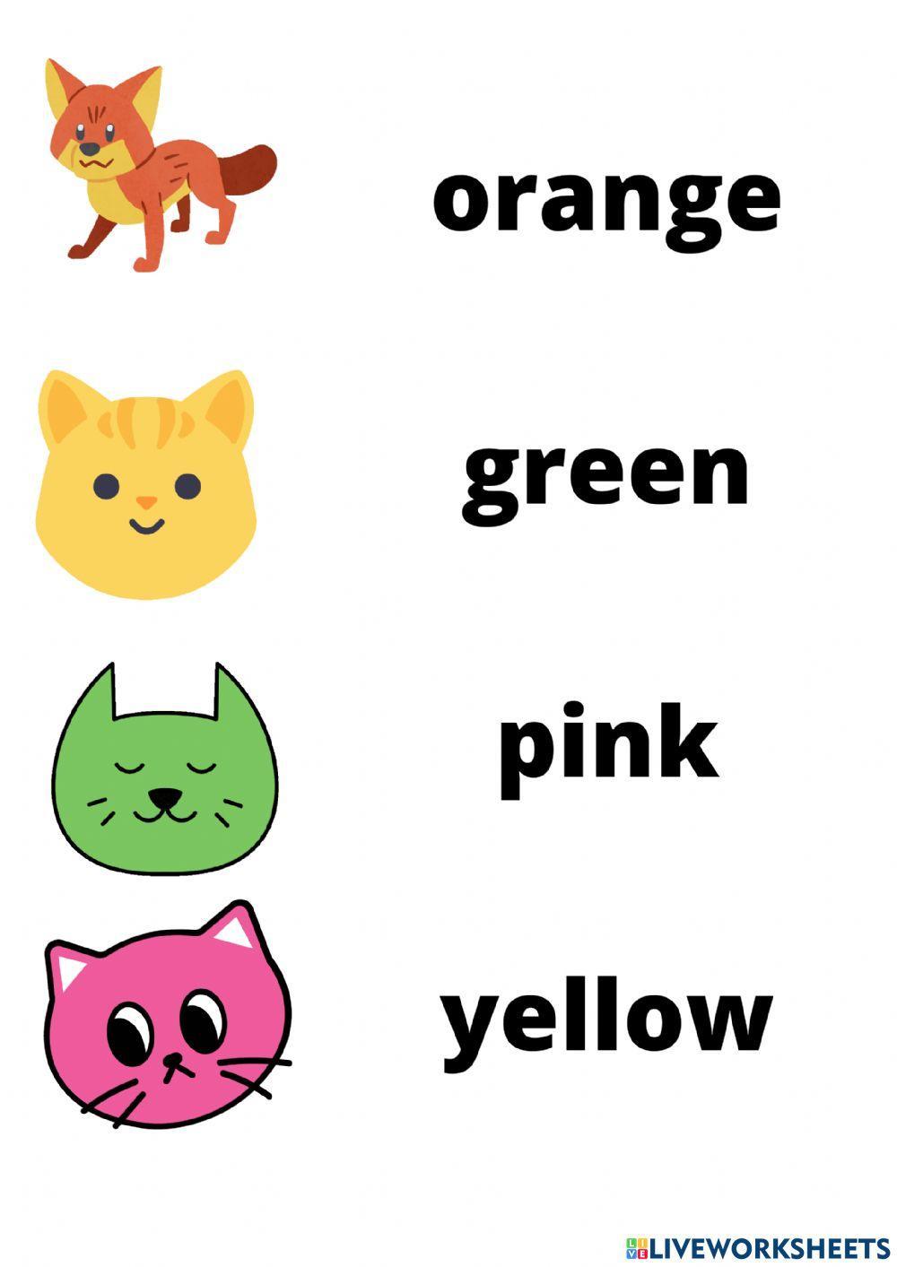 Animals, Colours, Numbers