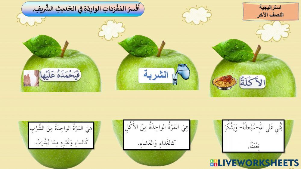 ان الله ليرضى عن العبد