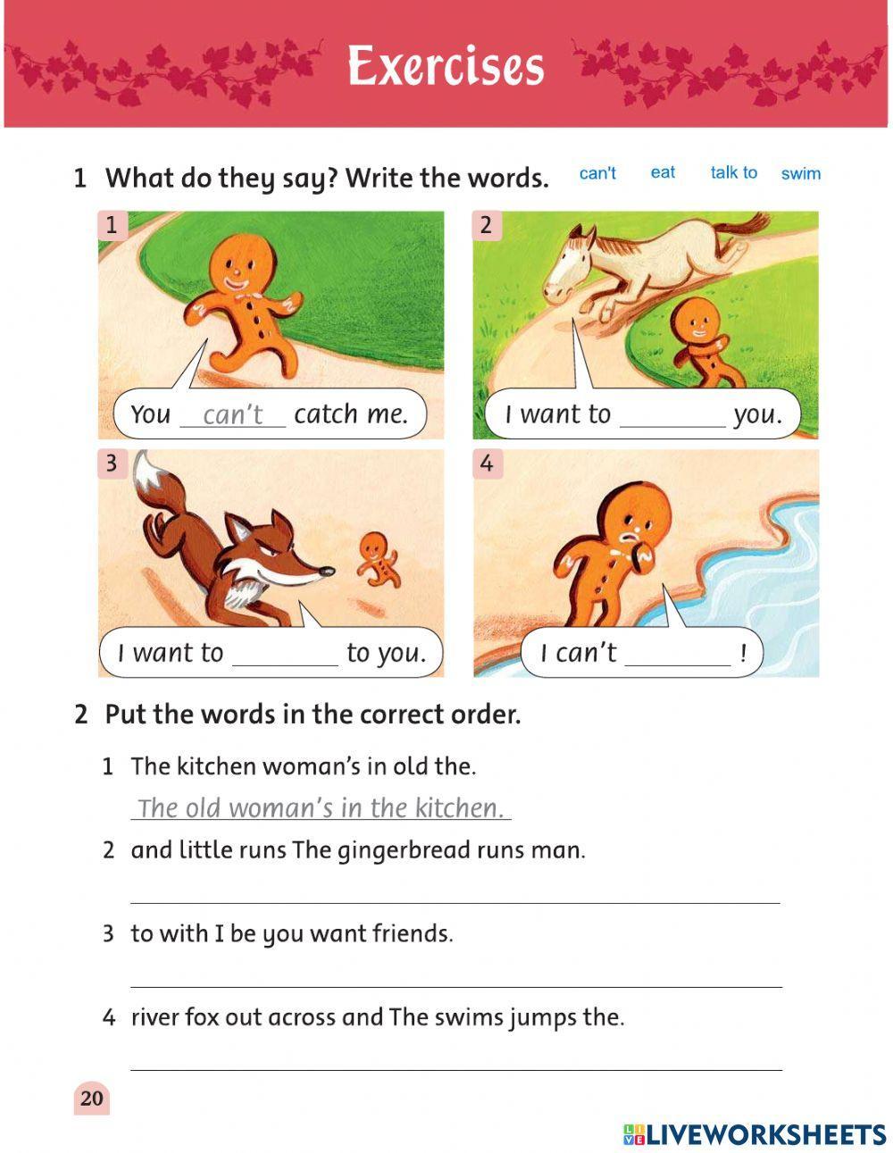 The Gingerbread Man Story