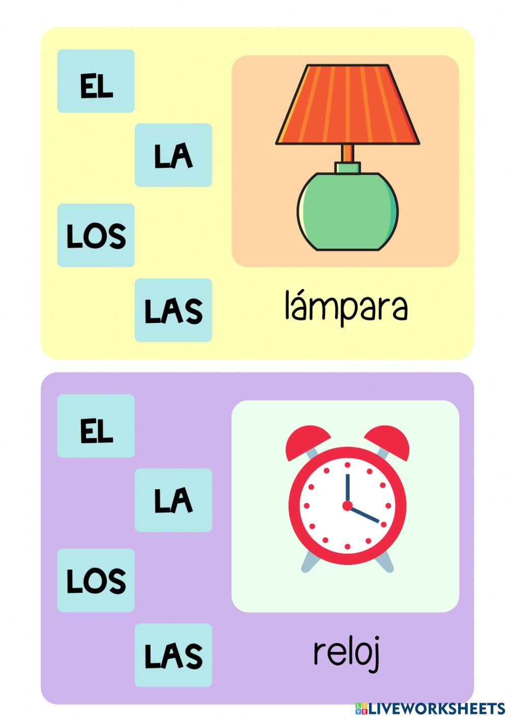 Articulos determinados i