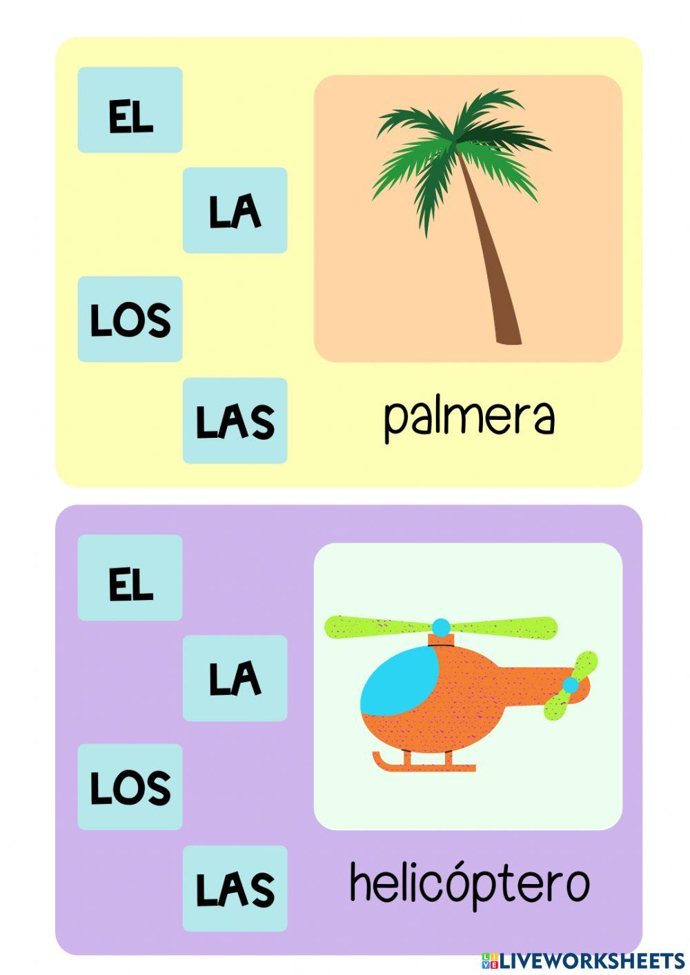 Articulos determinados i