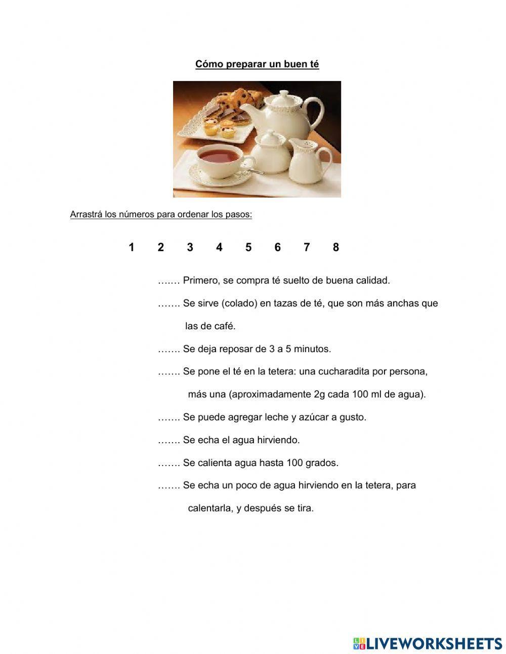 Cómo preparar un buen té