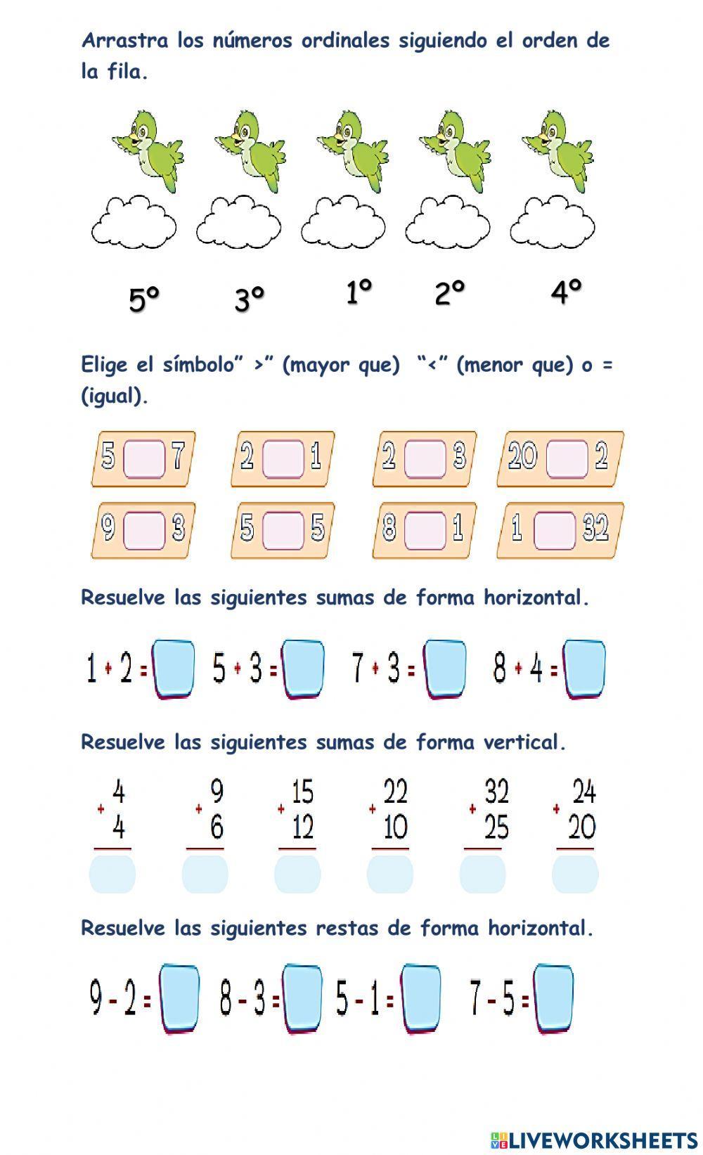 Evaluación diagnostica 2º grado