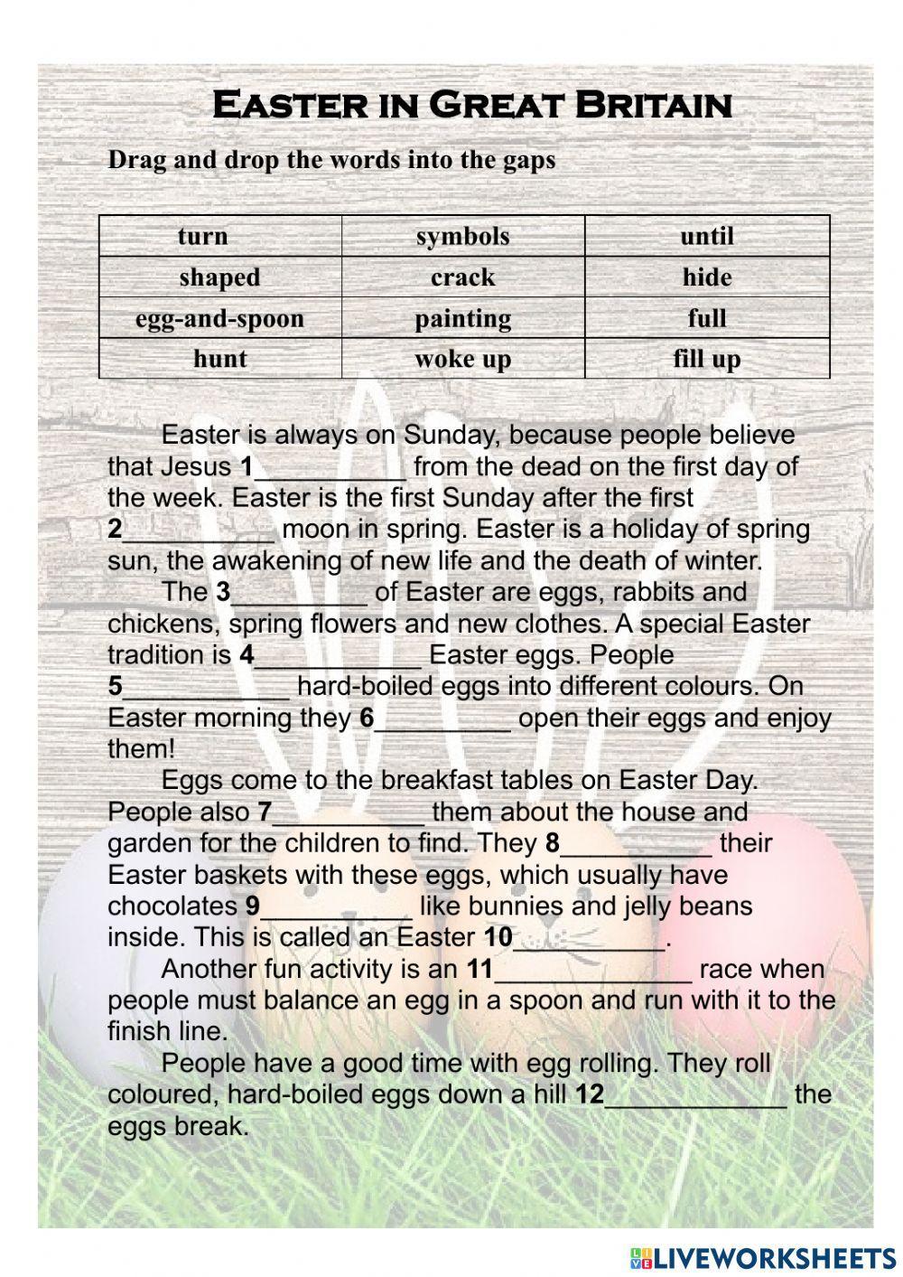 Easter in Great Britain Easter in Great Britain