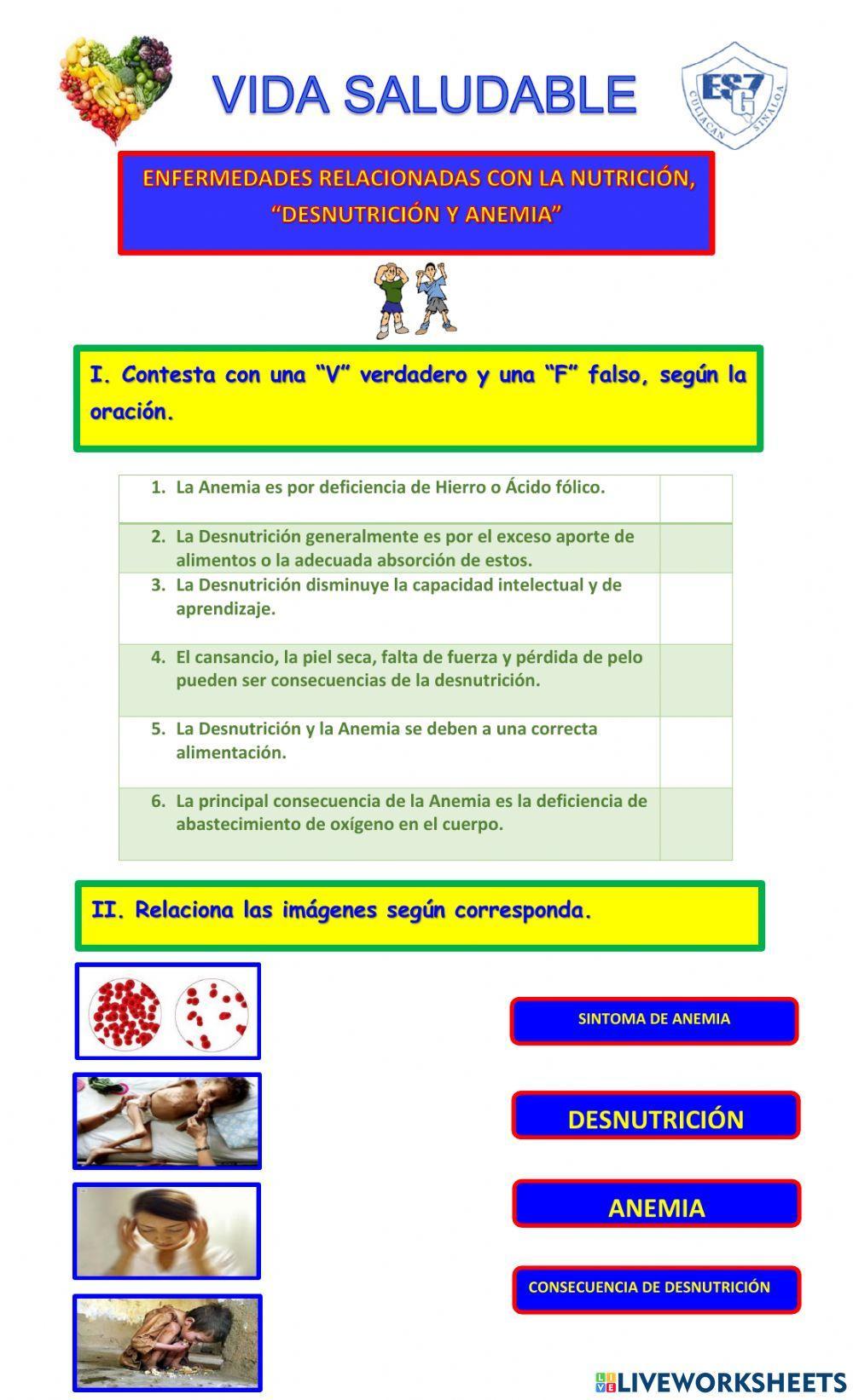 Desnutrición y Anemia