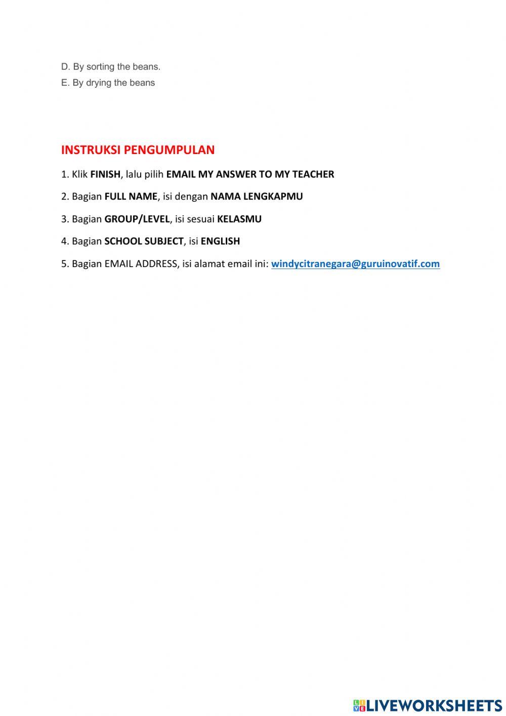 Exercise 2 - Explanation Text