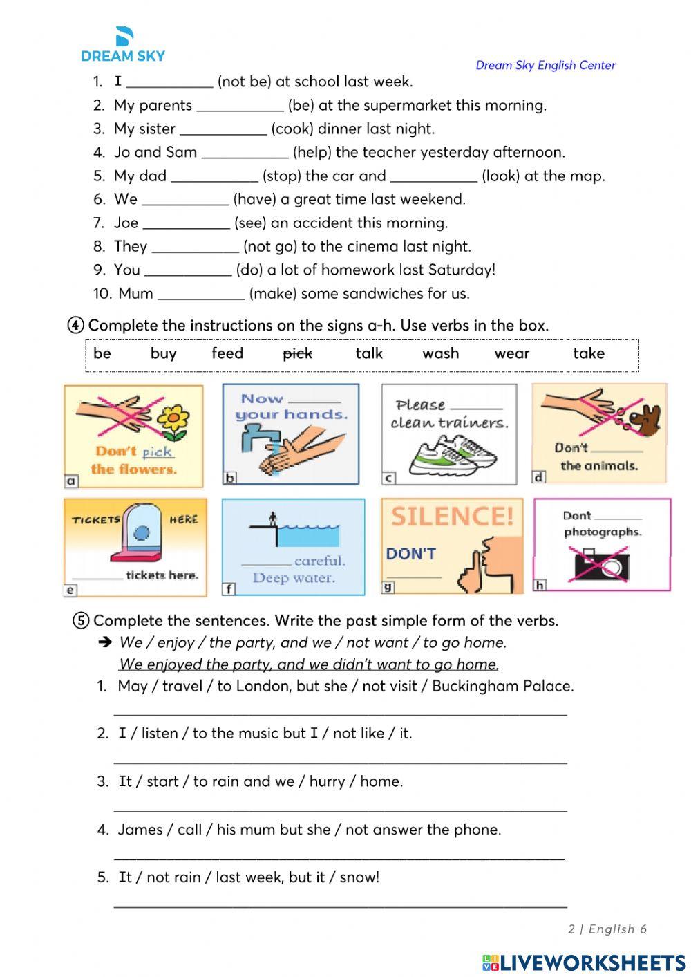 Grade 6 - Extra practice - Unit 8