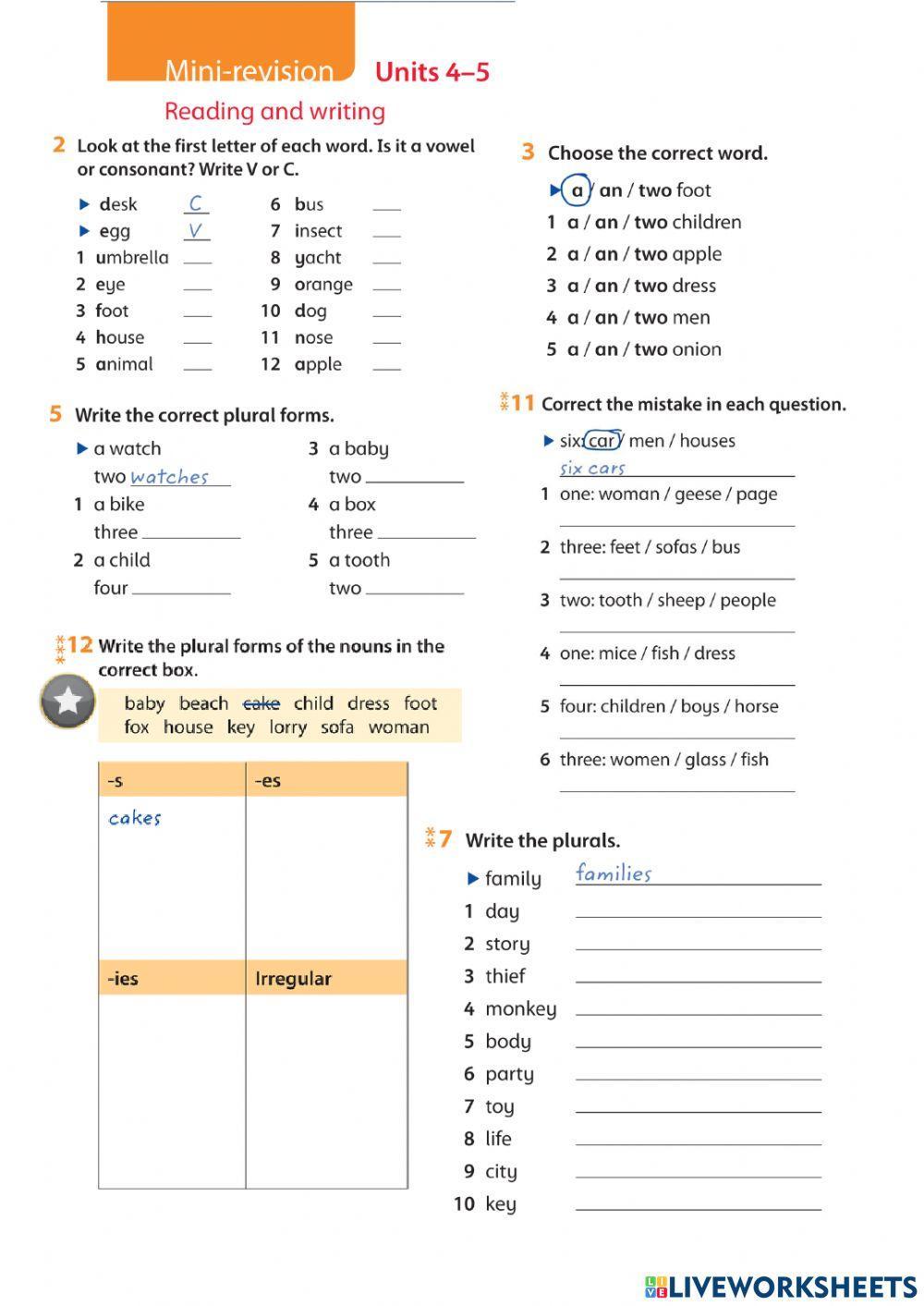 Grammar for school - revision 1
