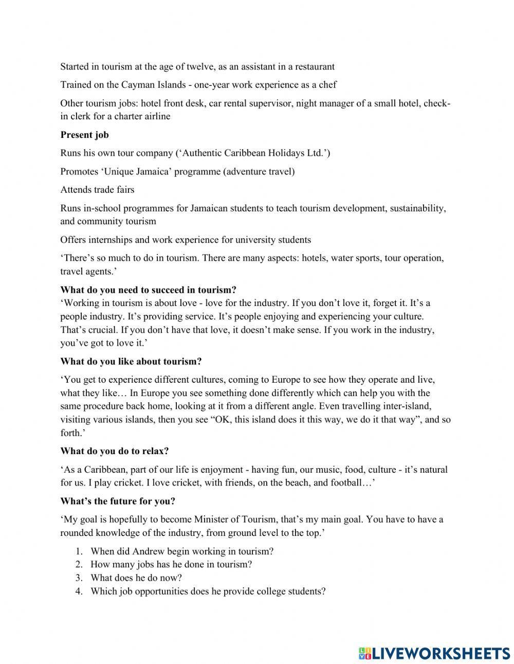 Unit 8 Job Interviews