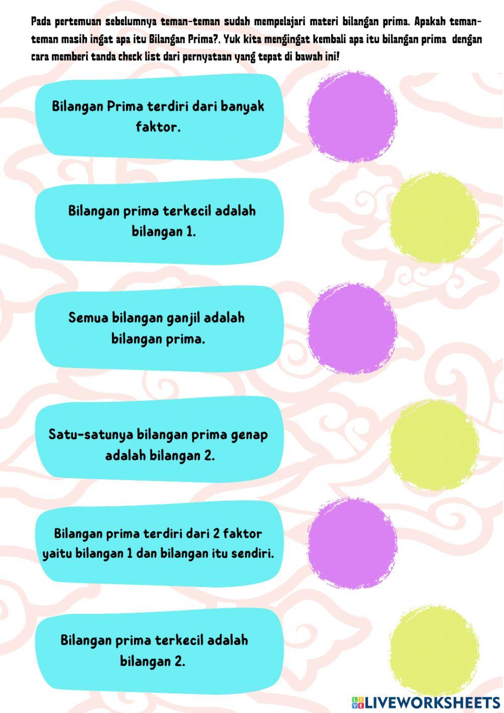 Mencari Bilangan Prima