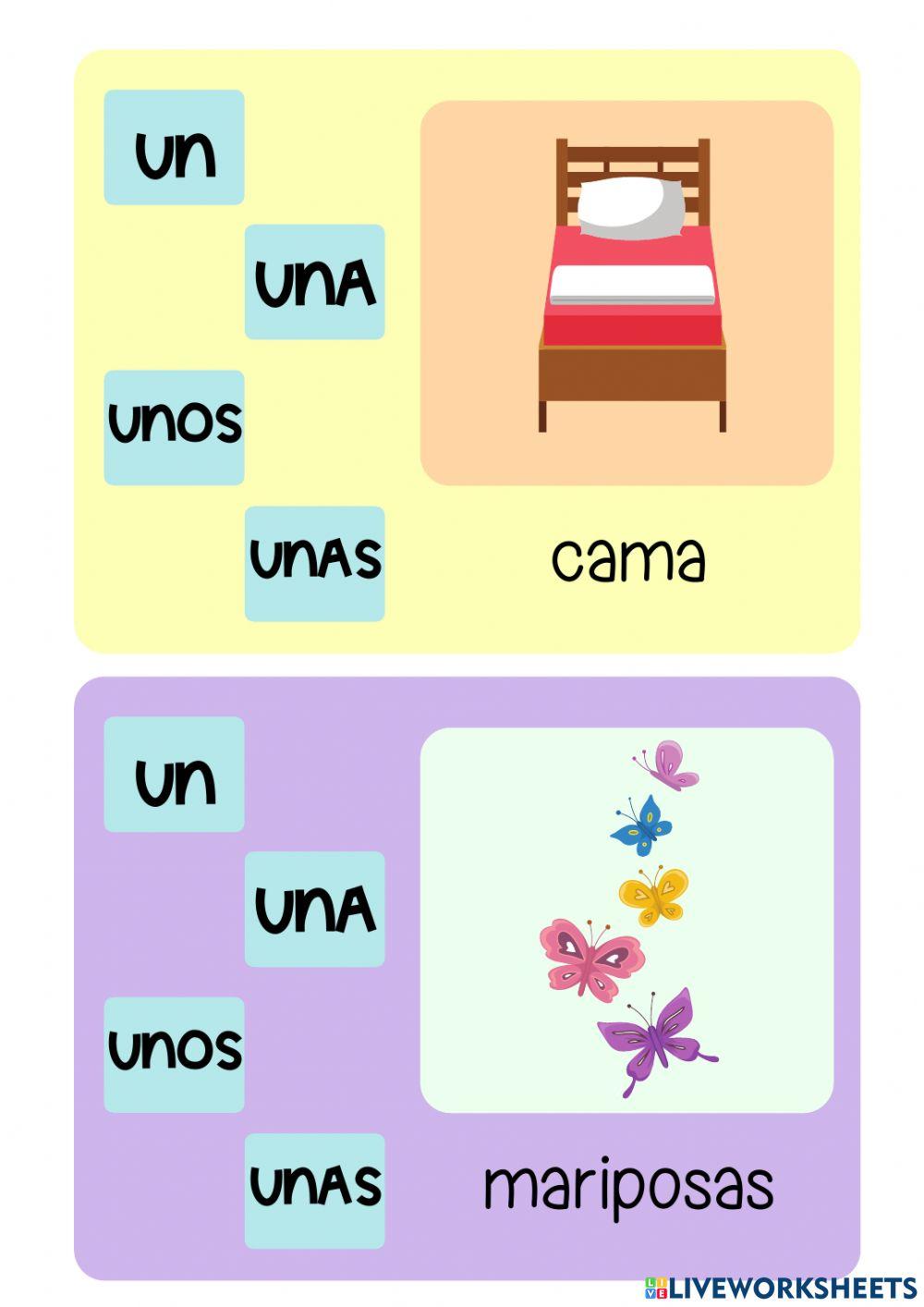 Articulos indeterminados i