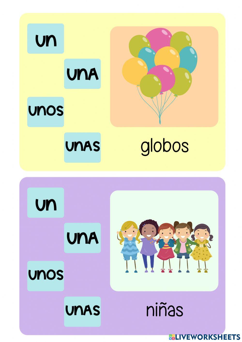 Articulos indeterminados i