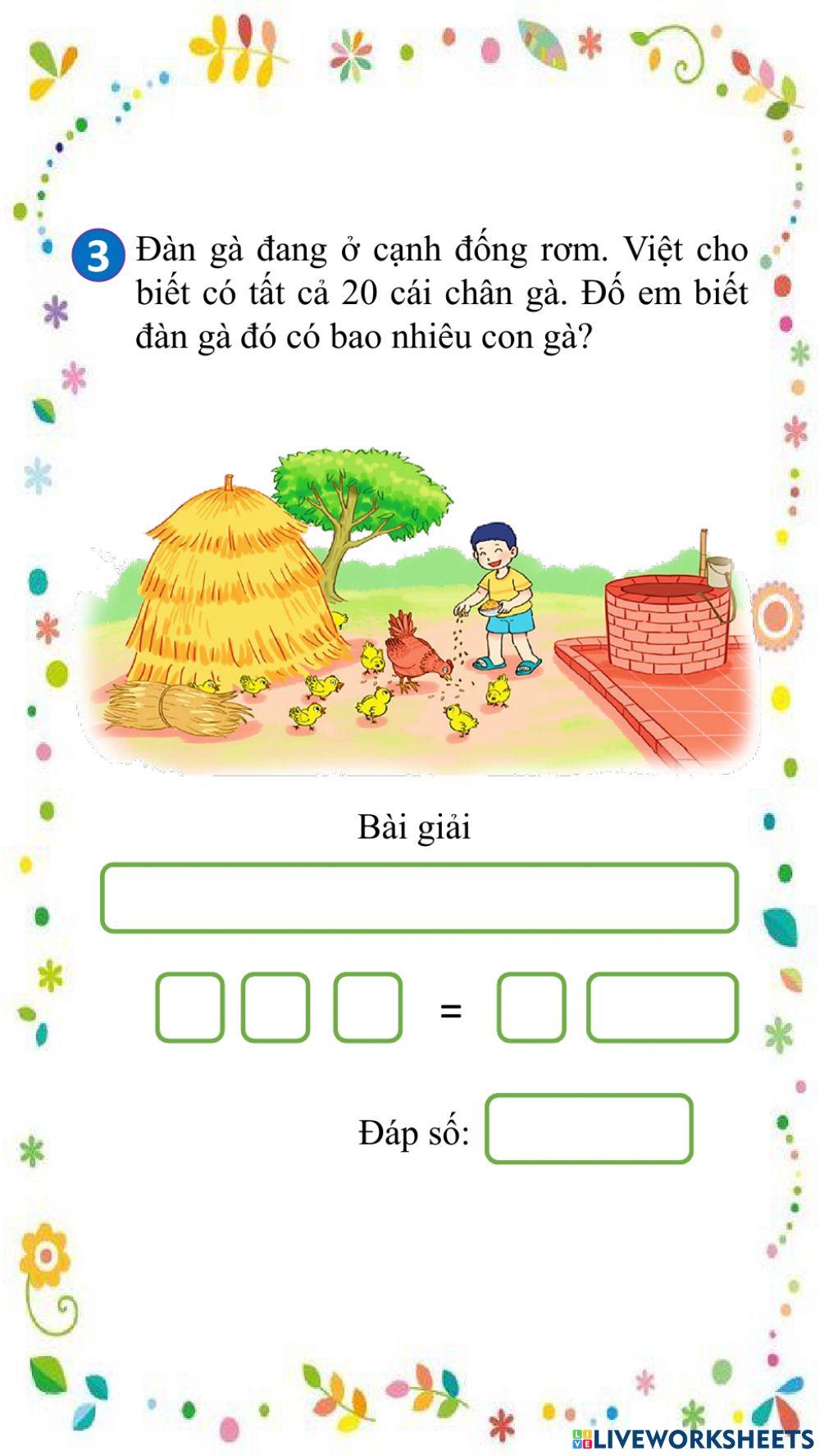 Toán Bảng chia 2