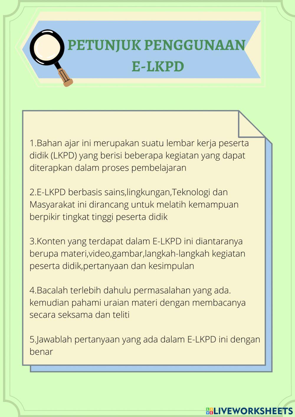 E-LKPD Bioteknologi