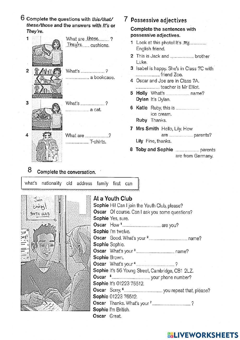 PERSONAL INFORMATION