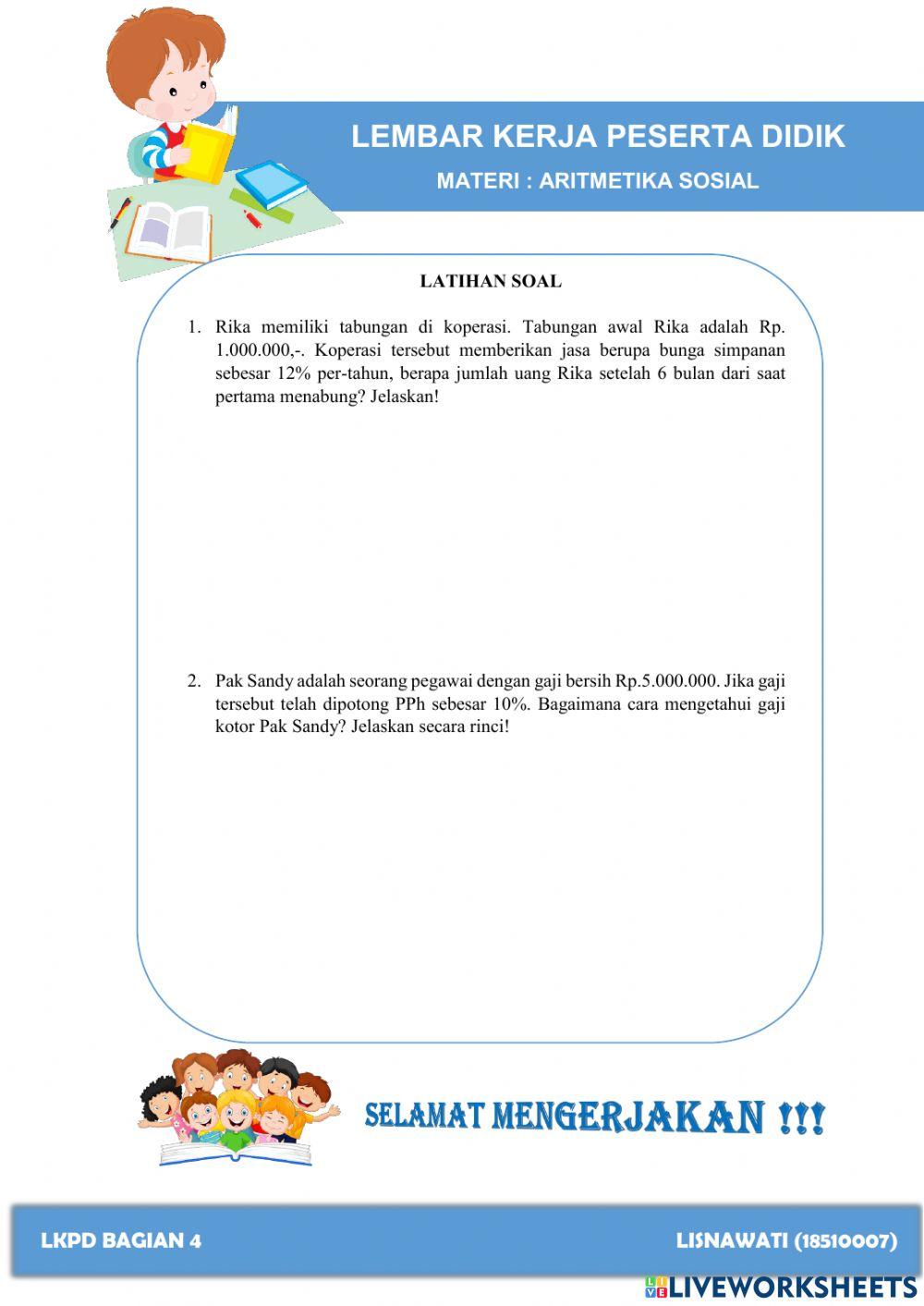 Pajak dan Bunga Tunggal