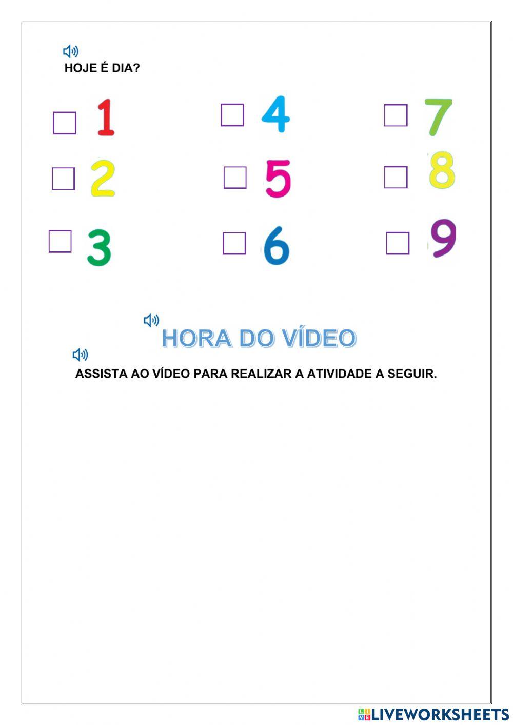 Letras e números