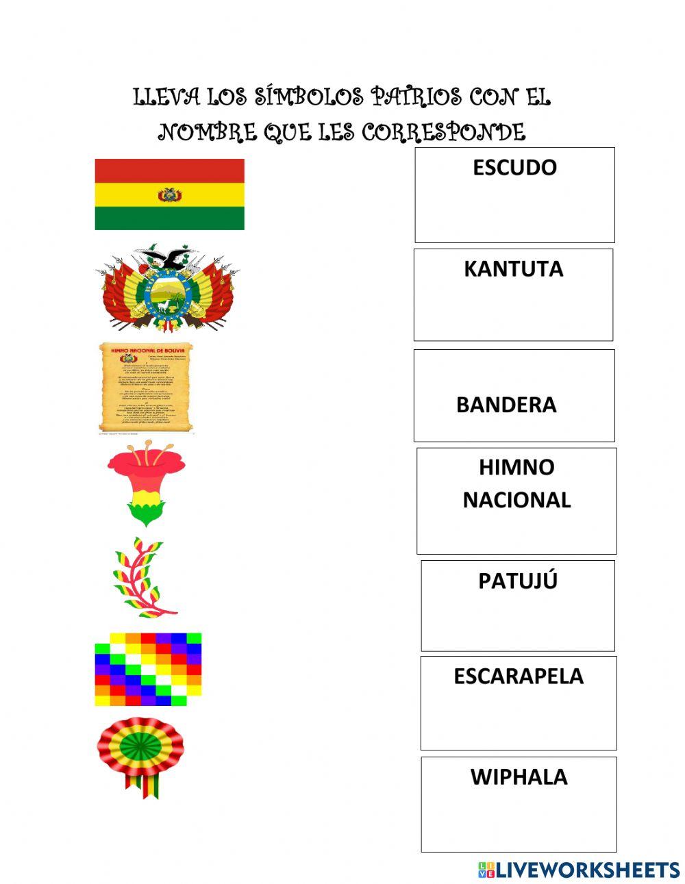 Los símbolos patrios