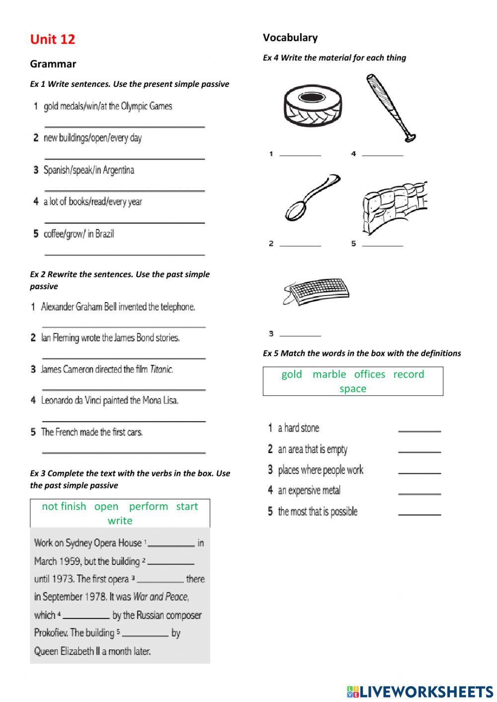 Unit 12 test Inventions