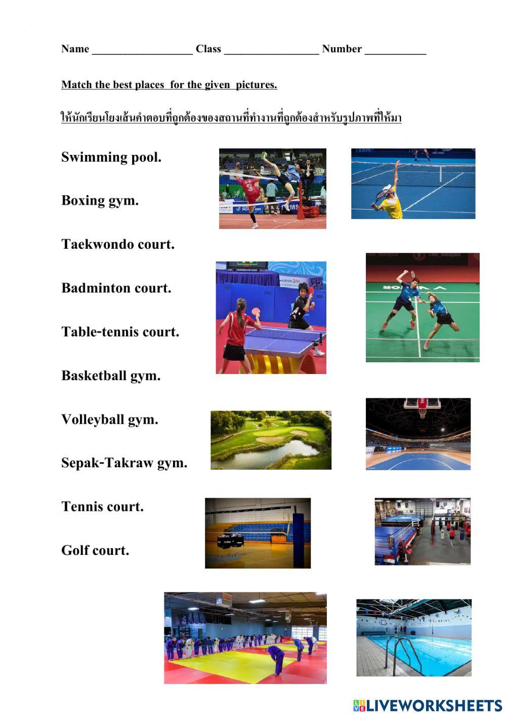 Places for Jobs Test 4