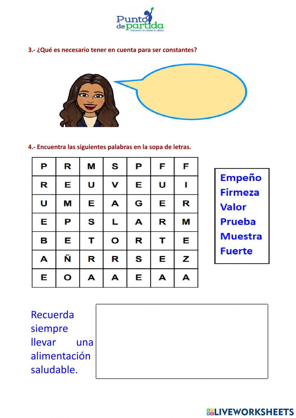 Habilidades Organizativas (Constancia)