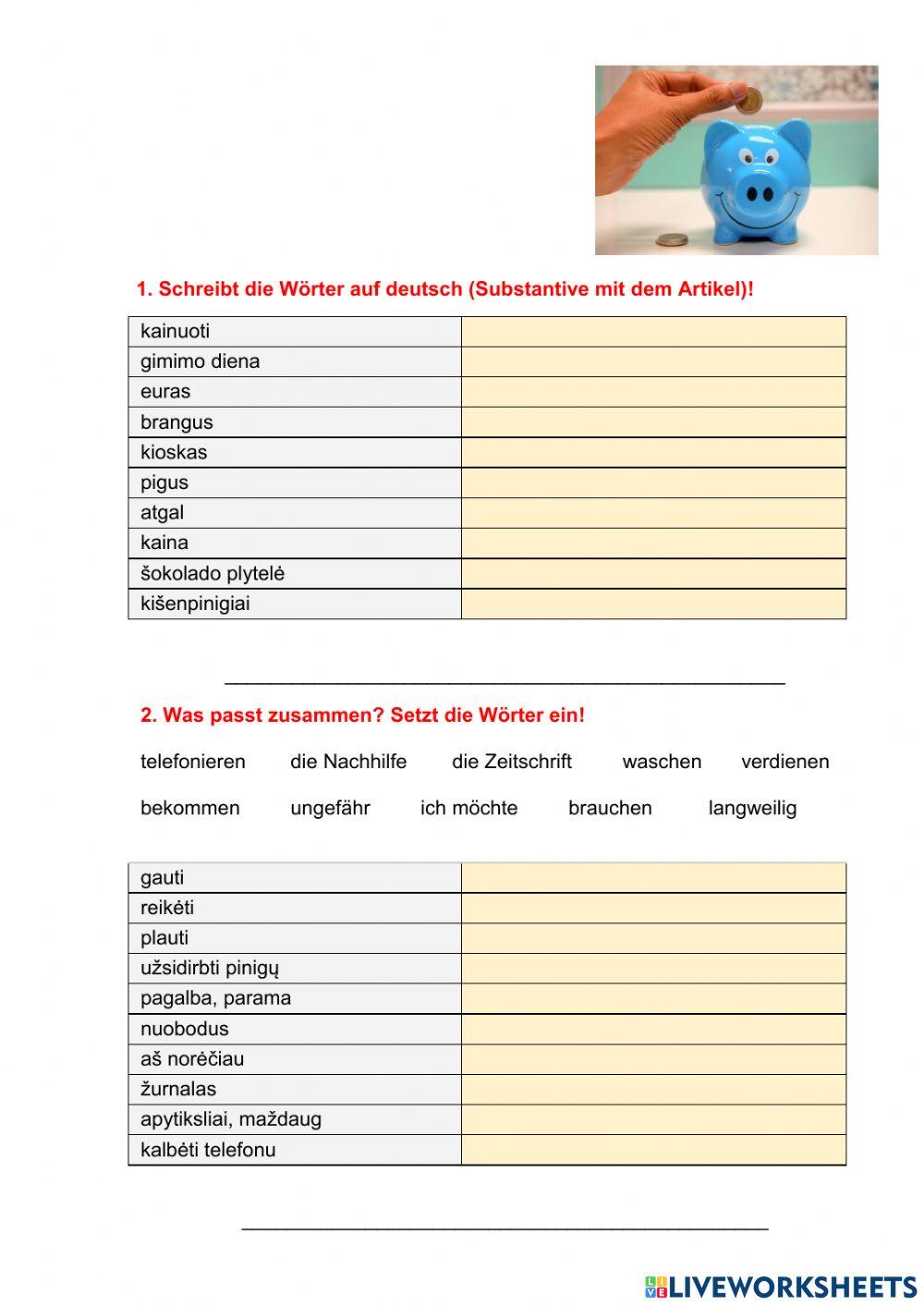 Wortschatz Prima A1 (7)