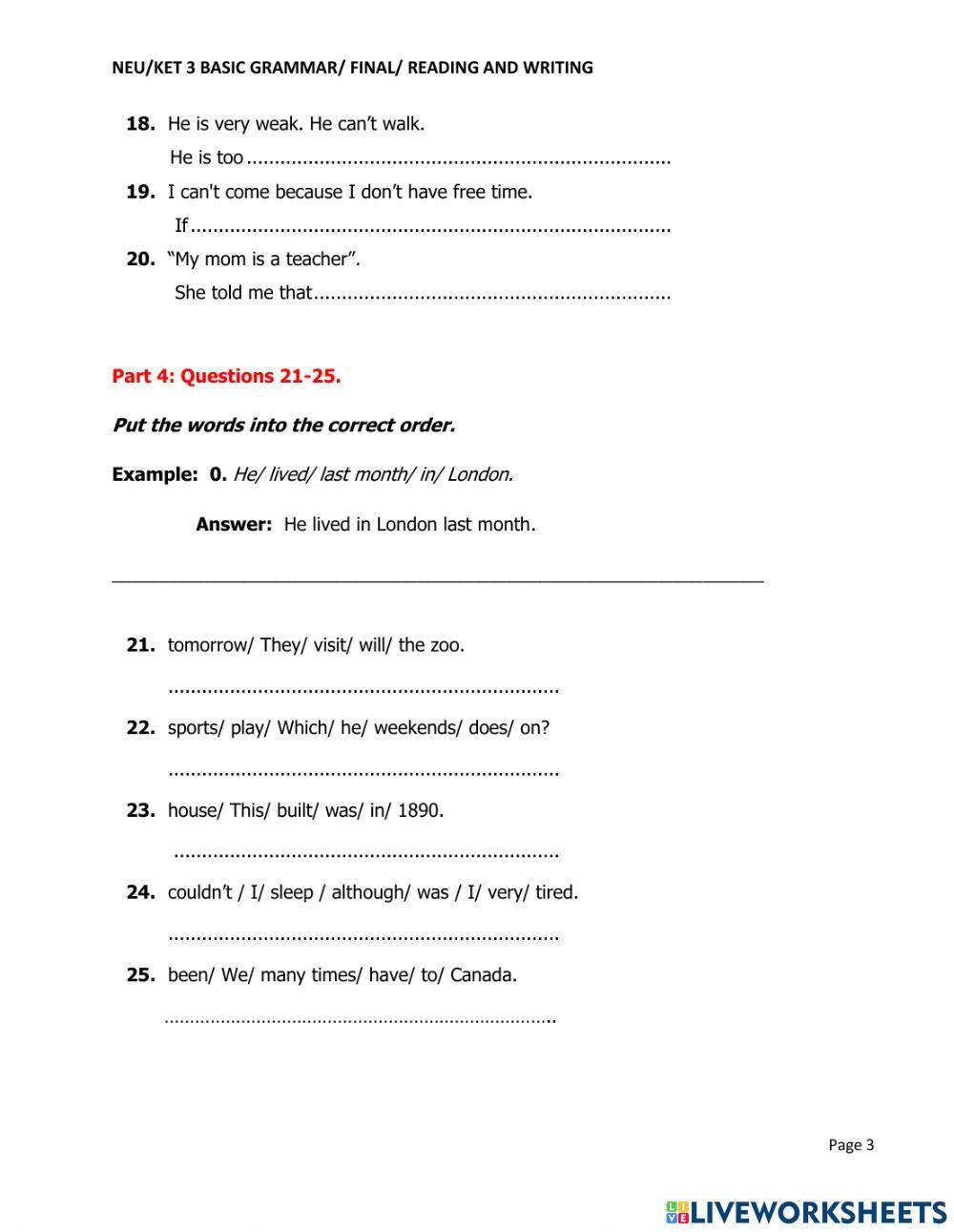 Ket 3 final test- r-w