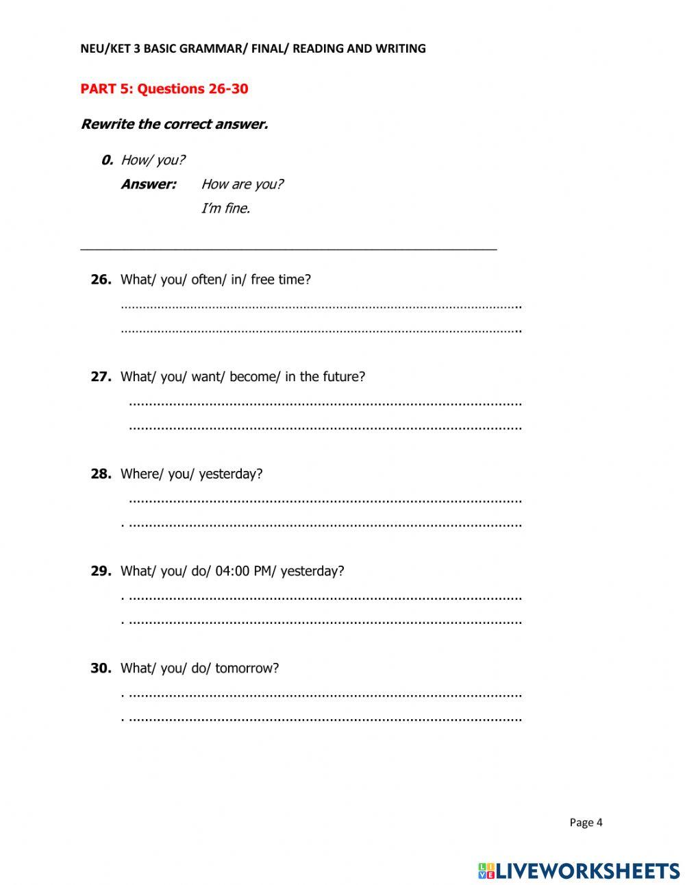 Ket 3 final test- r-w