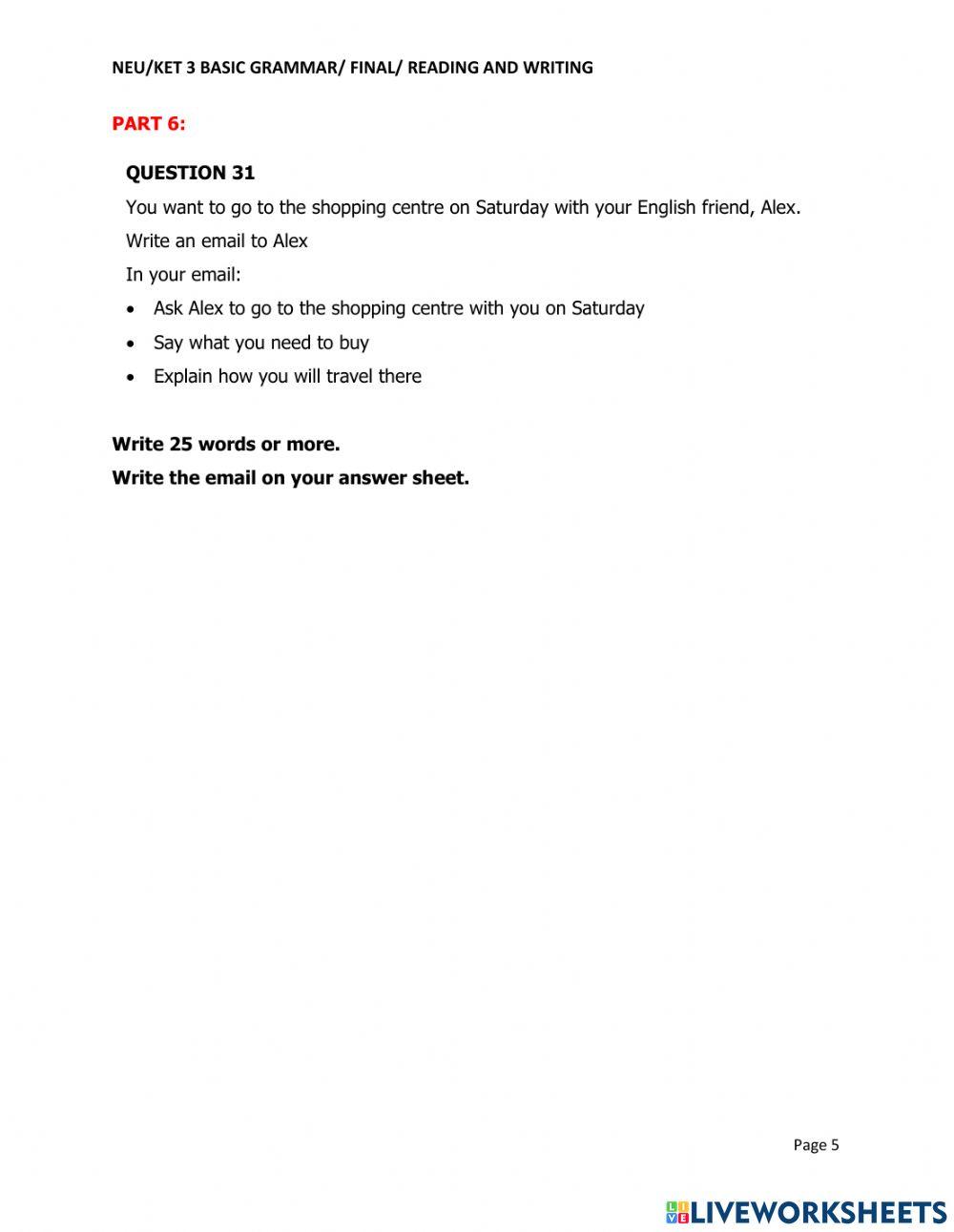 Ket 3 final test- r-w