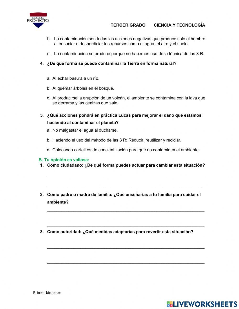 Contaminación ambiental