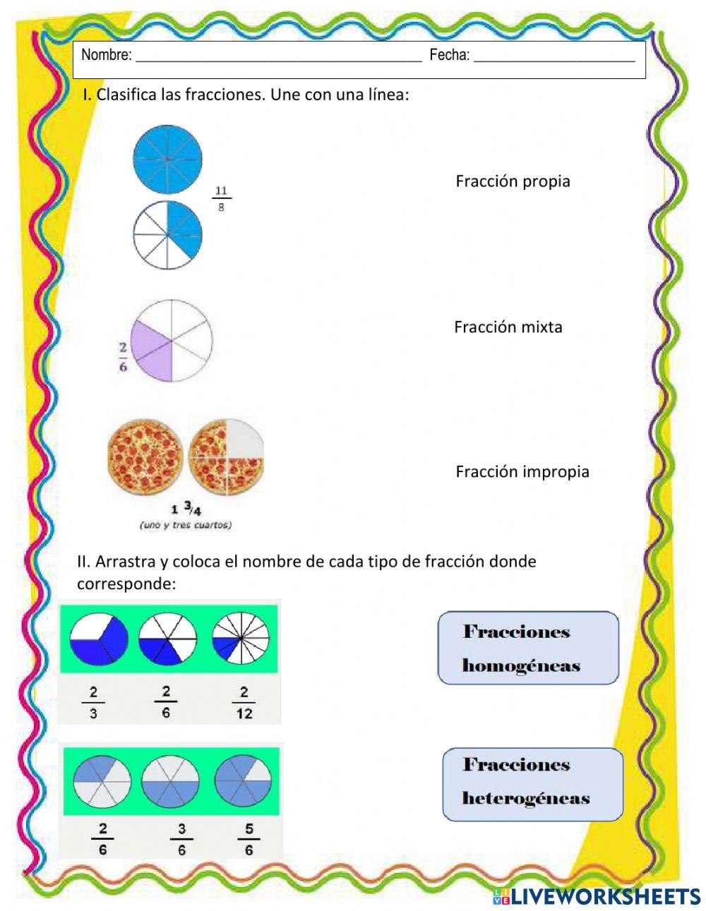 Tema: Las fracciones