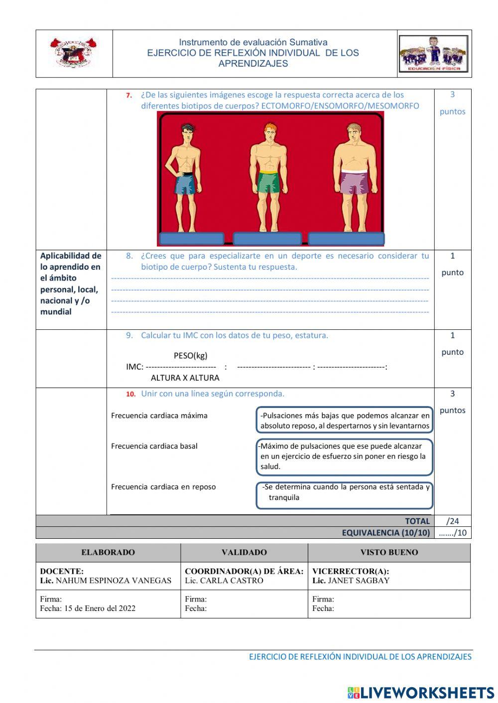 2BGUExamen QUIMESTRAL