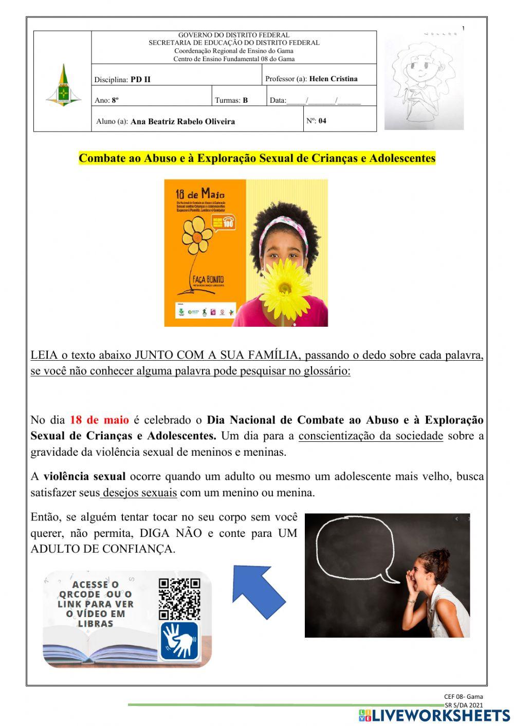 Exploração e abuso sexual