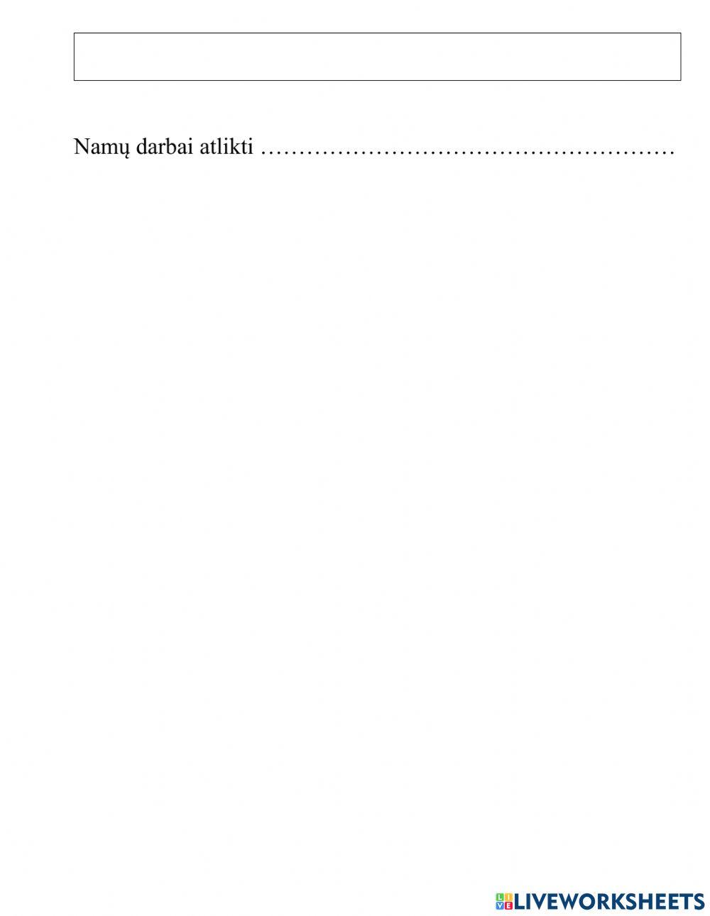 Lietuvių kalba. Pratybų 48-49psl.3kl.