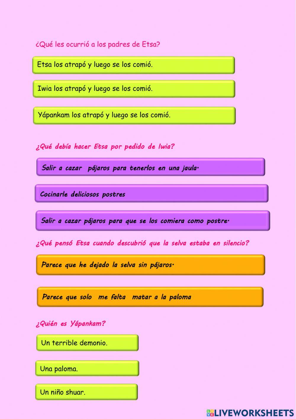 Leyenda ecuatoriana etsa