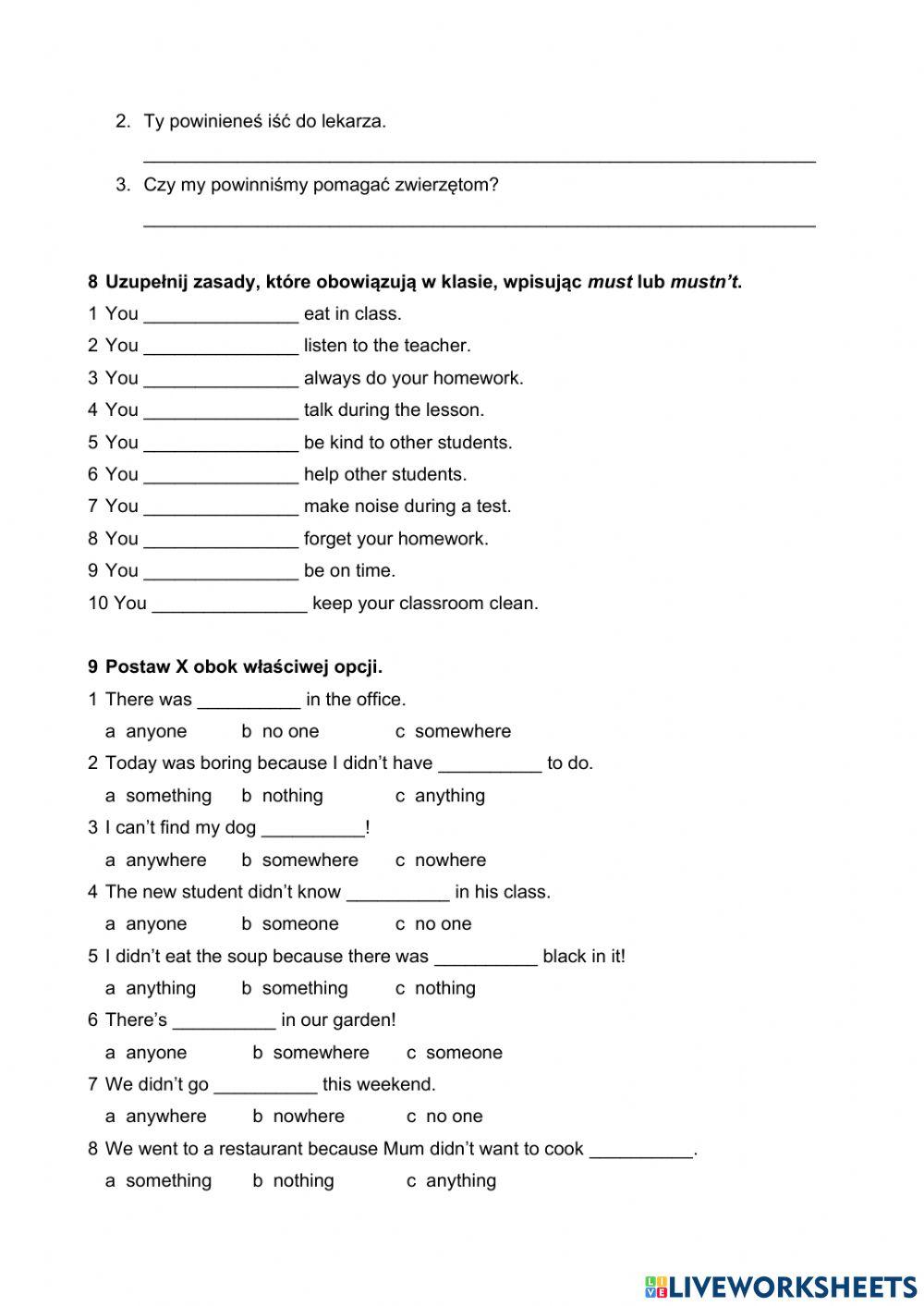 Team Up Plus Klasa 6 Testy Team Up Plus 6 END OF TERM TEST (units 1-4) online exercise for | Live