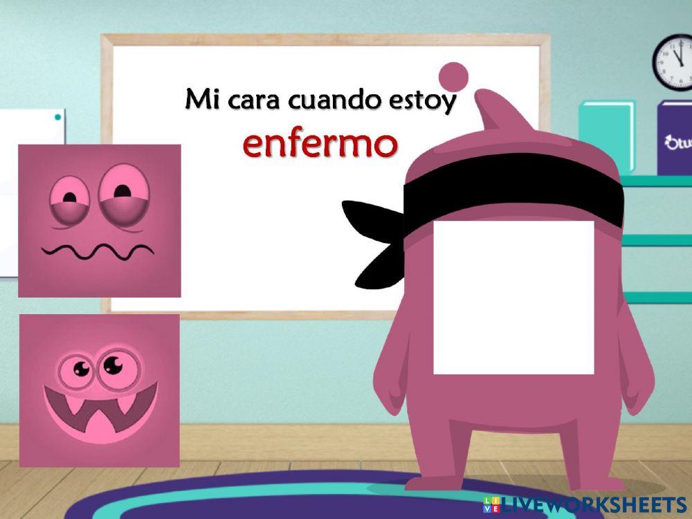 Mi cara cuando estoy...