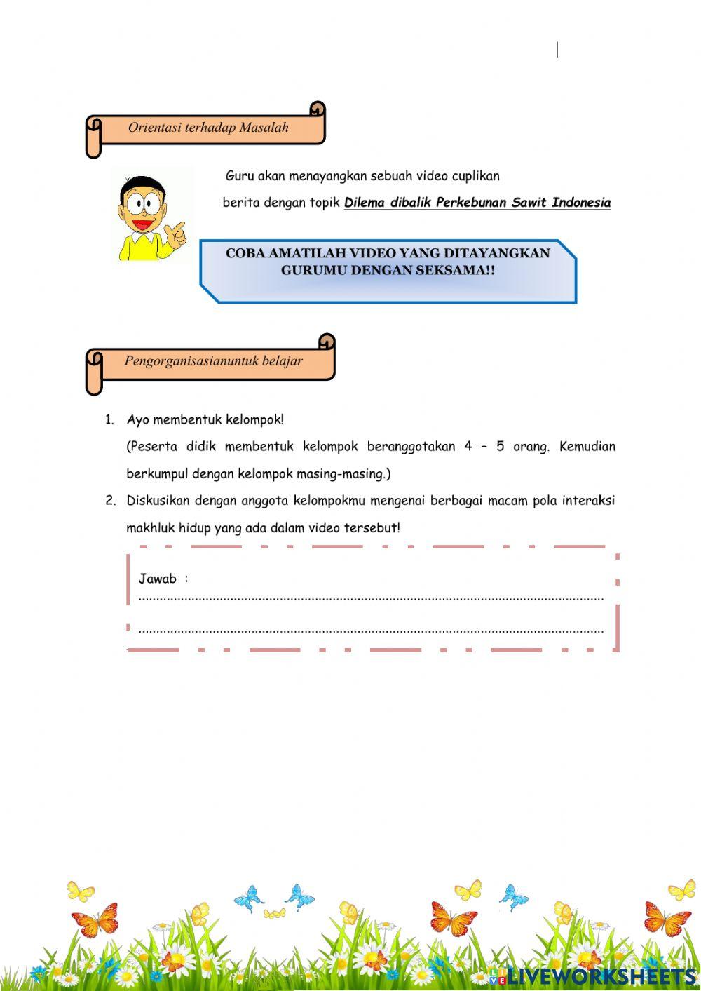 Interaksi Makhluk Hidup dan Dinamika Populasi