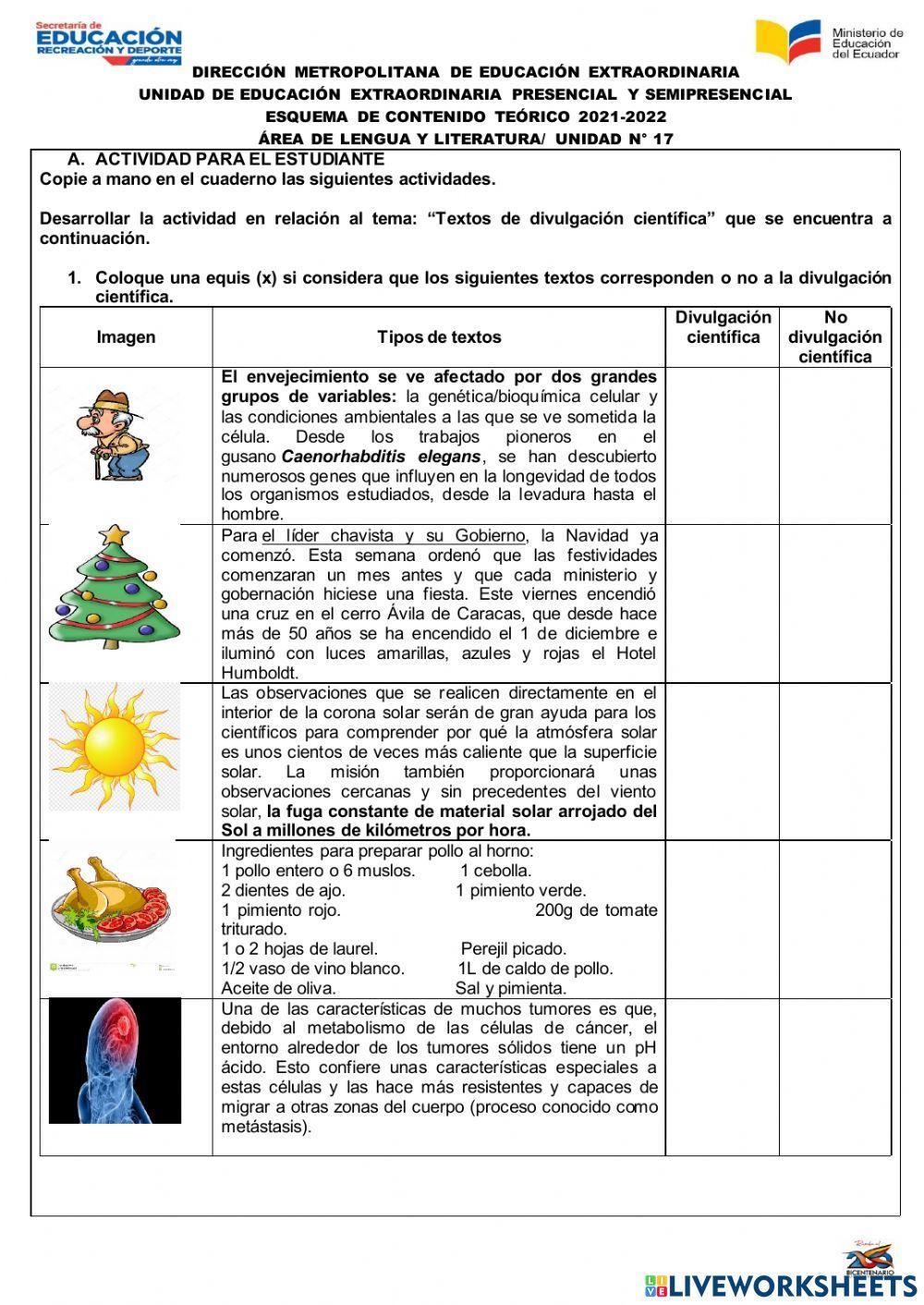 17textos de divulgación científica