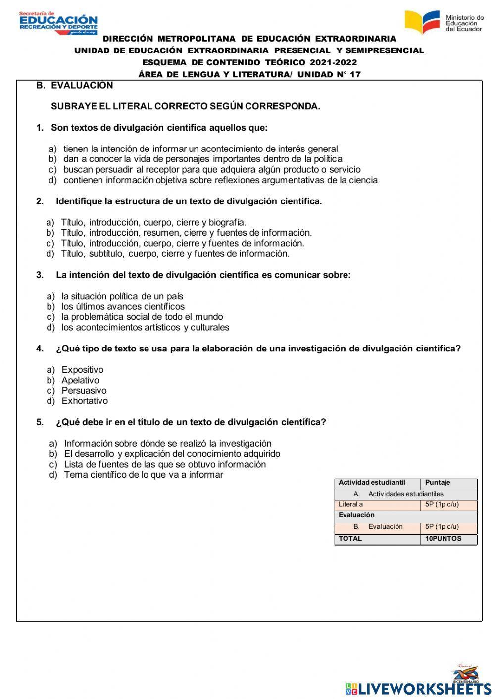 17textos de divulgación científica