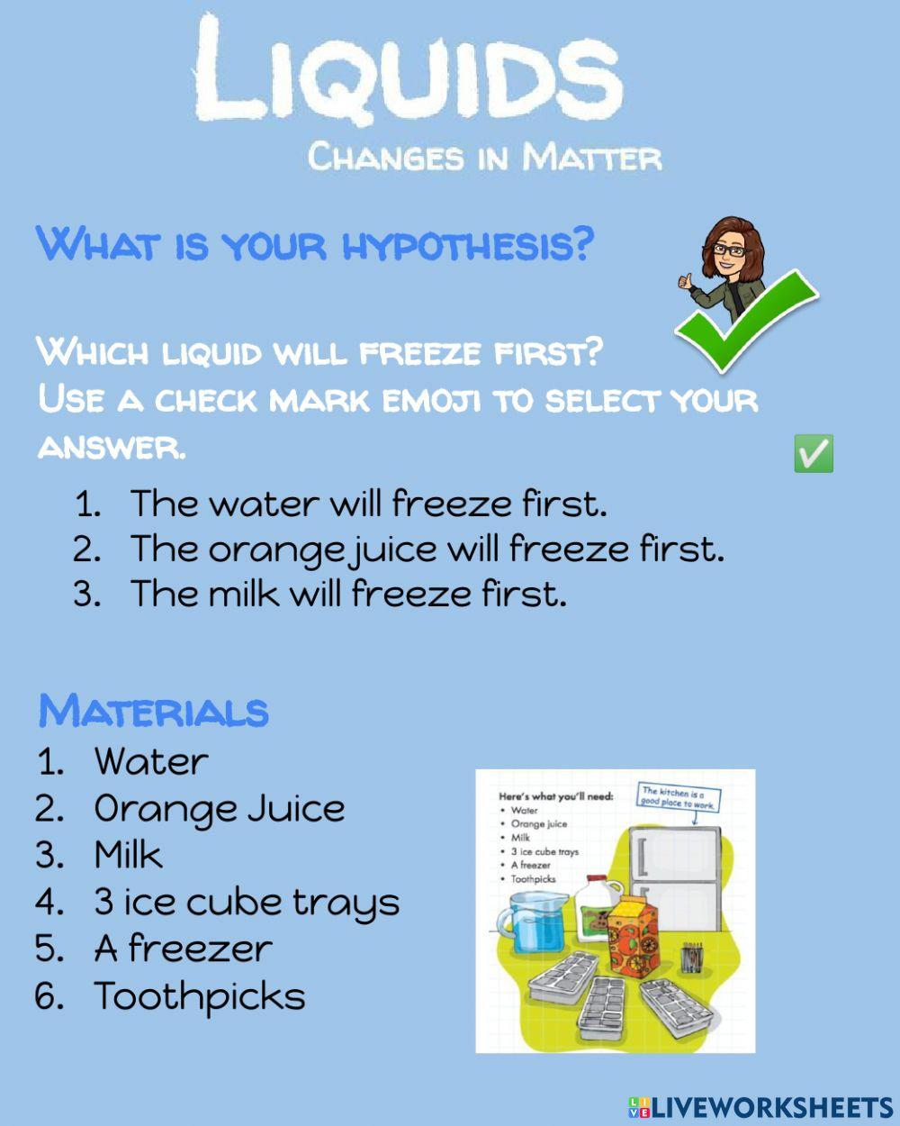 States of Mater - Liquids