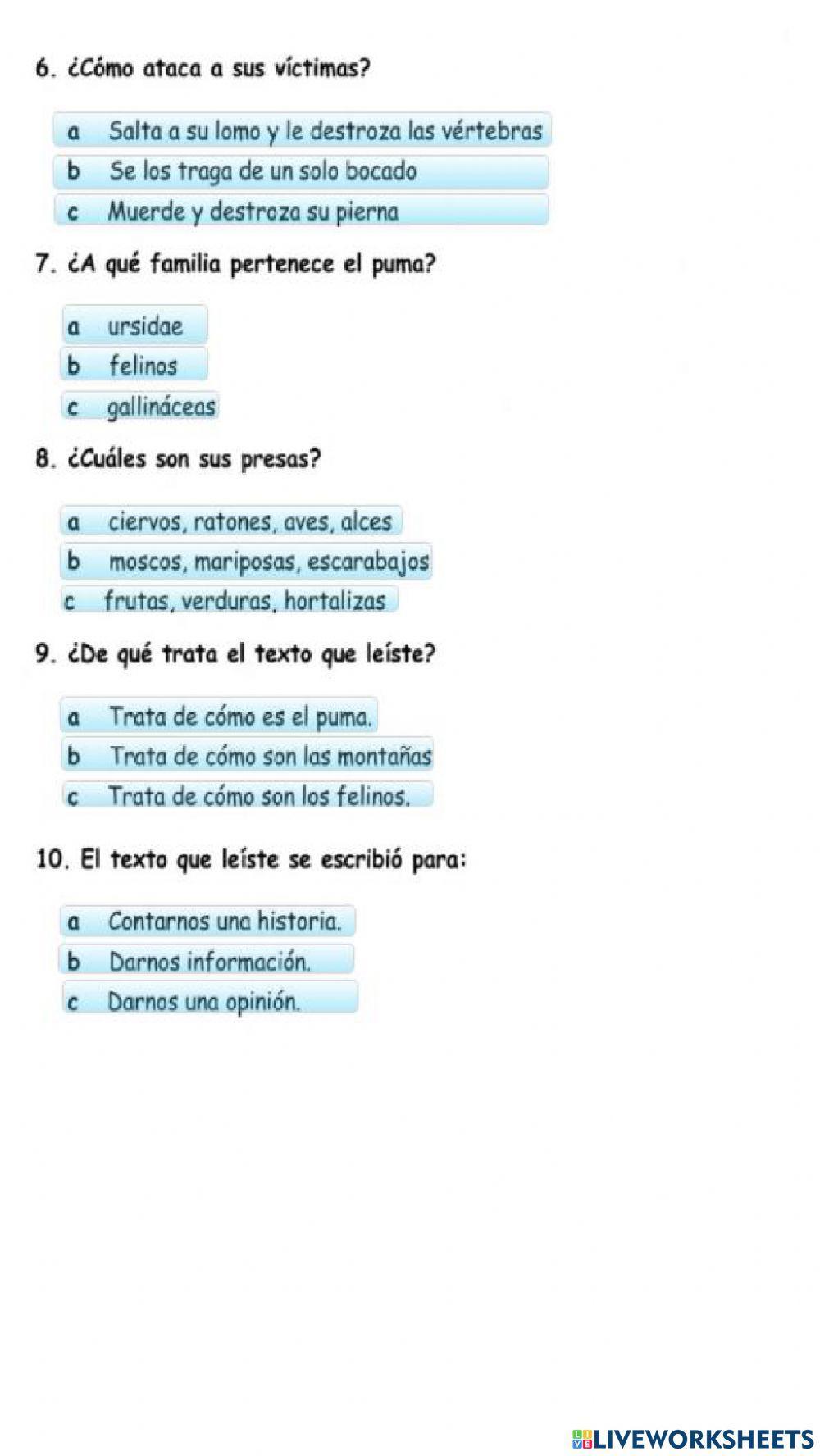 Evaluación Sumativa (Tiempo compuesto, Conjunciones y Lectura Comprensiva)