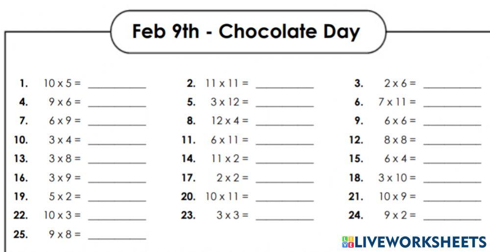 Feb 9 Mental Math