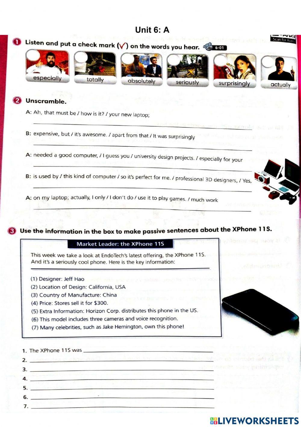 New Frontiers 5 Unit 6:A