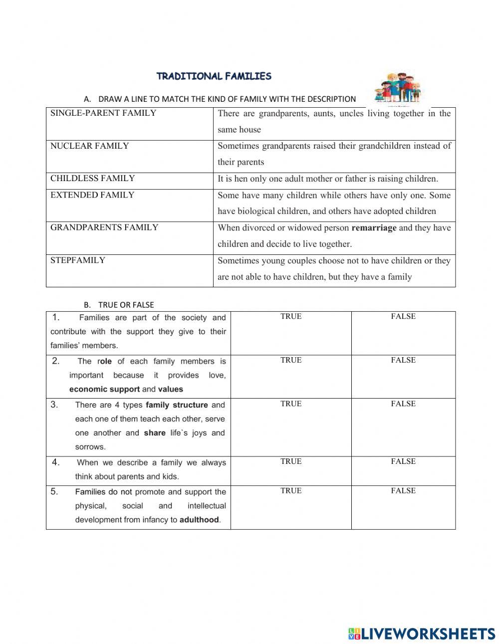 Traditional Families