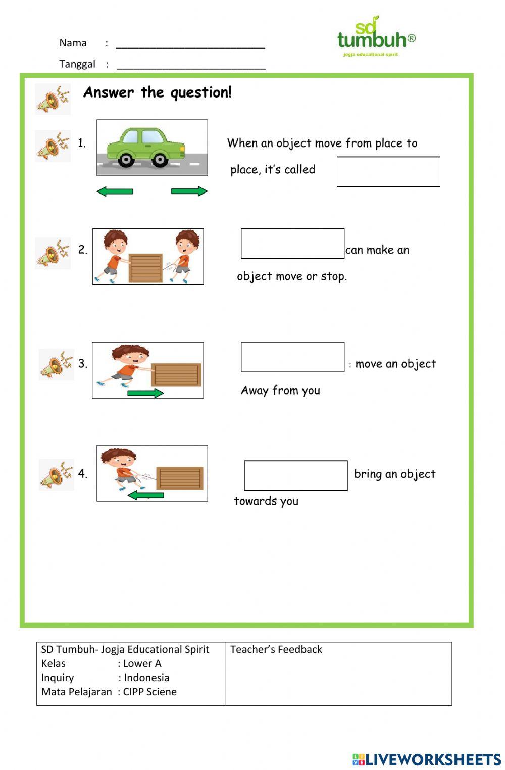 CIPP Science-Forces-Essay