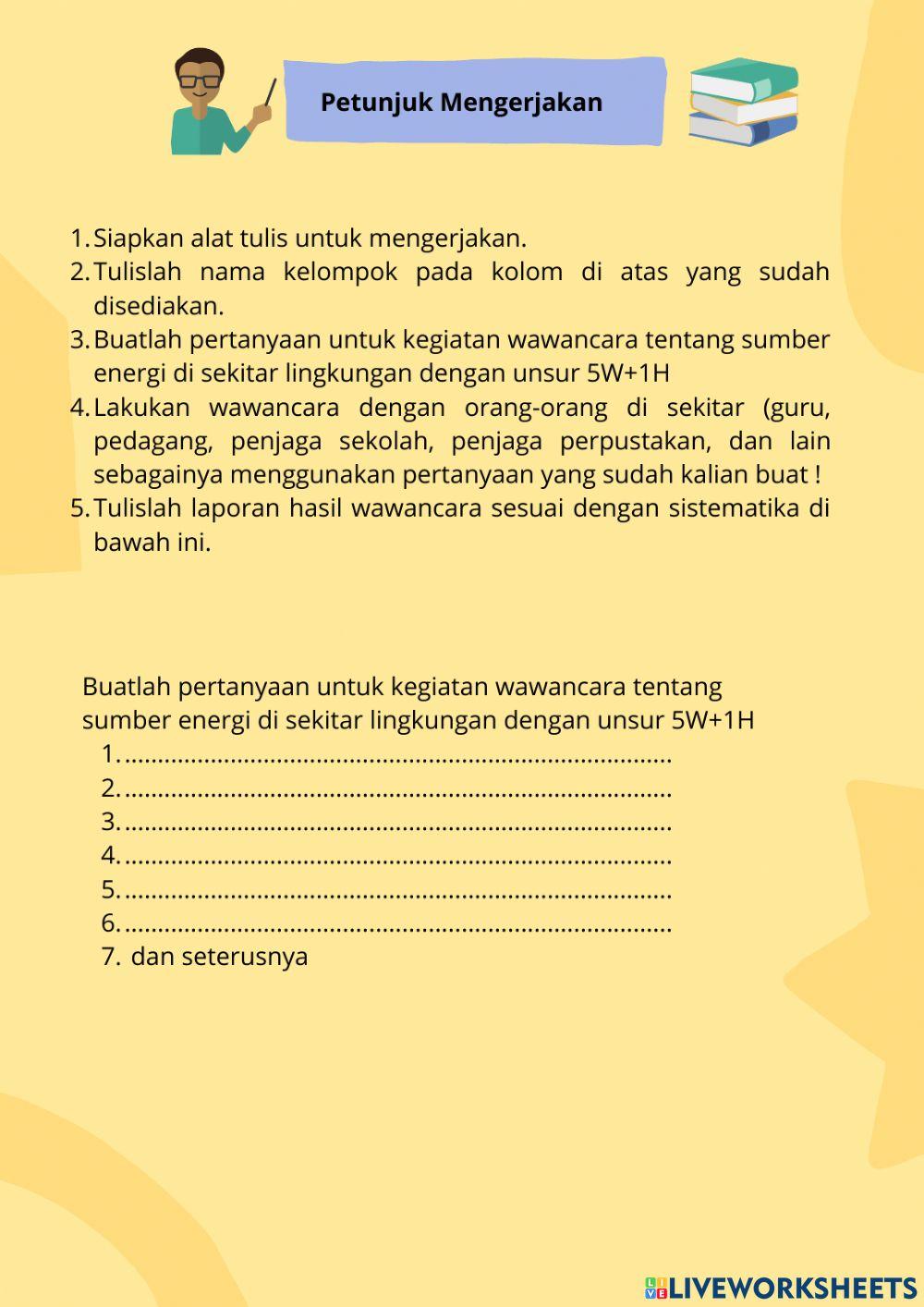 Lkpd siklus 2 bahasa indonesia