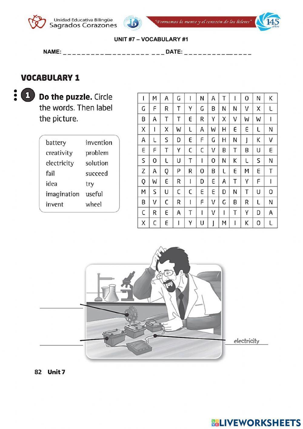 Good Idea Vocabulary