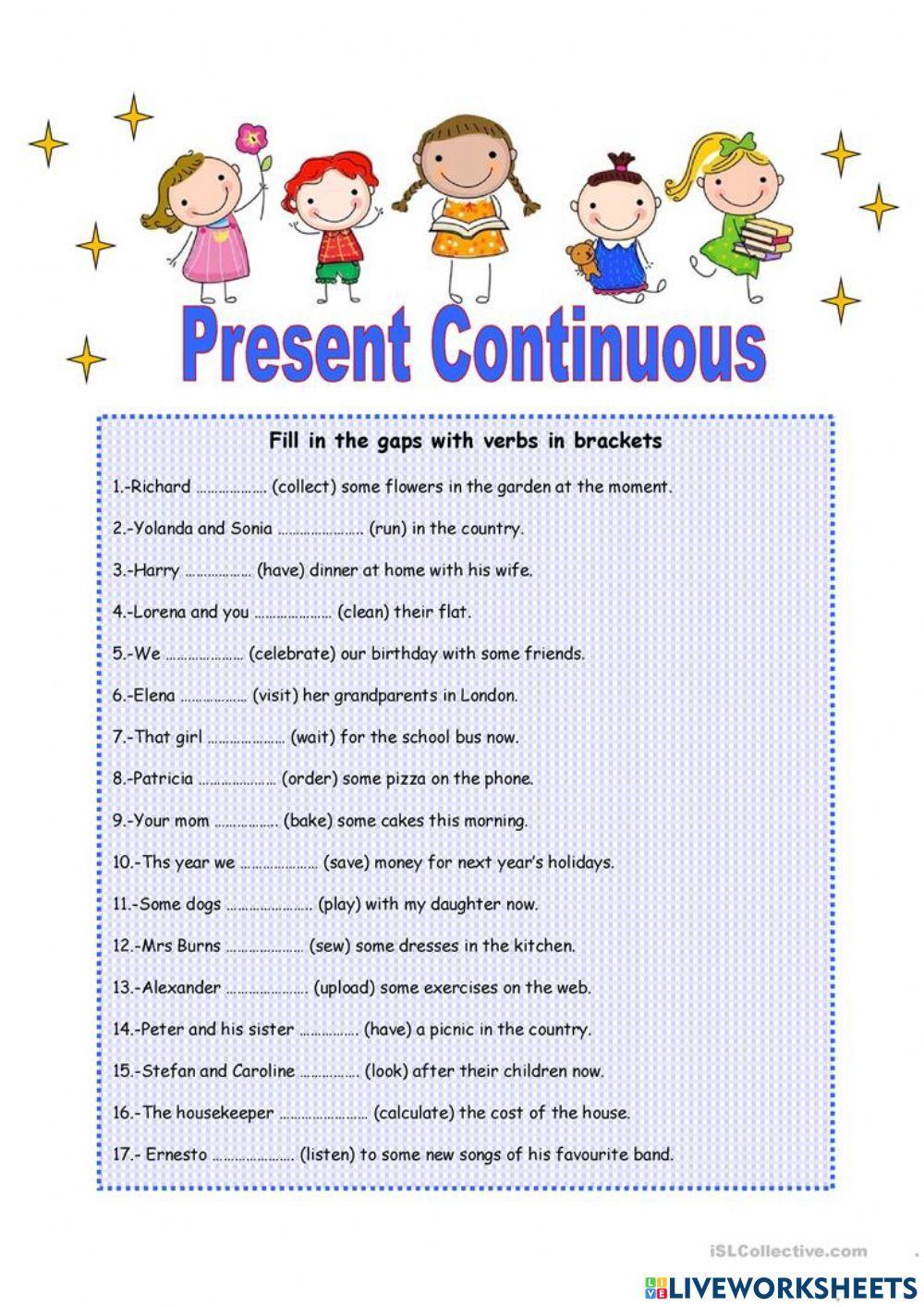 Present Continuous
