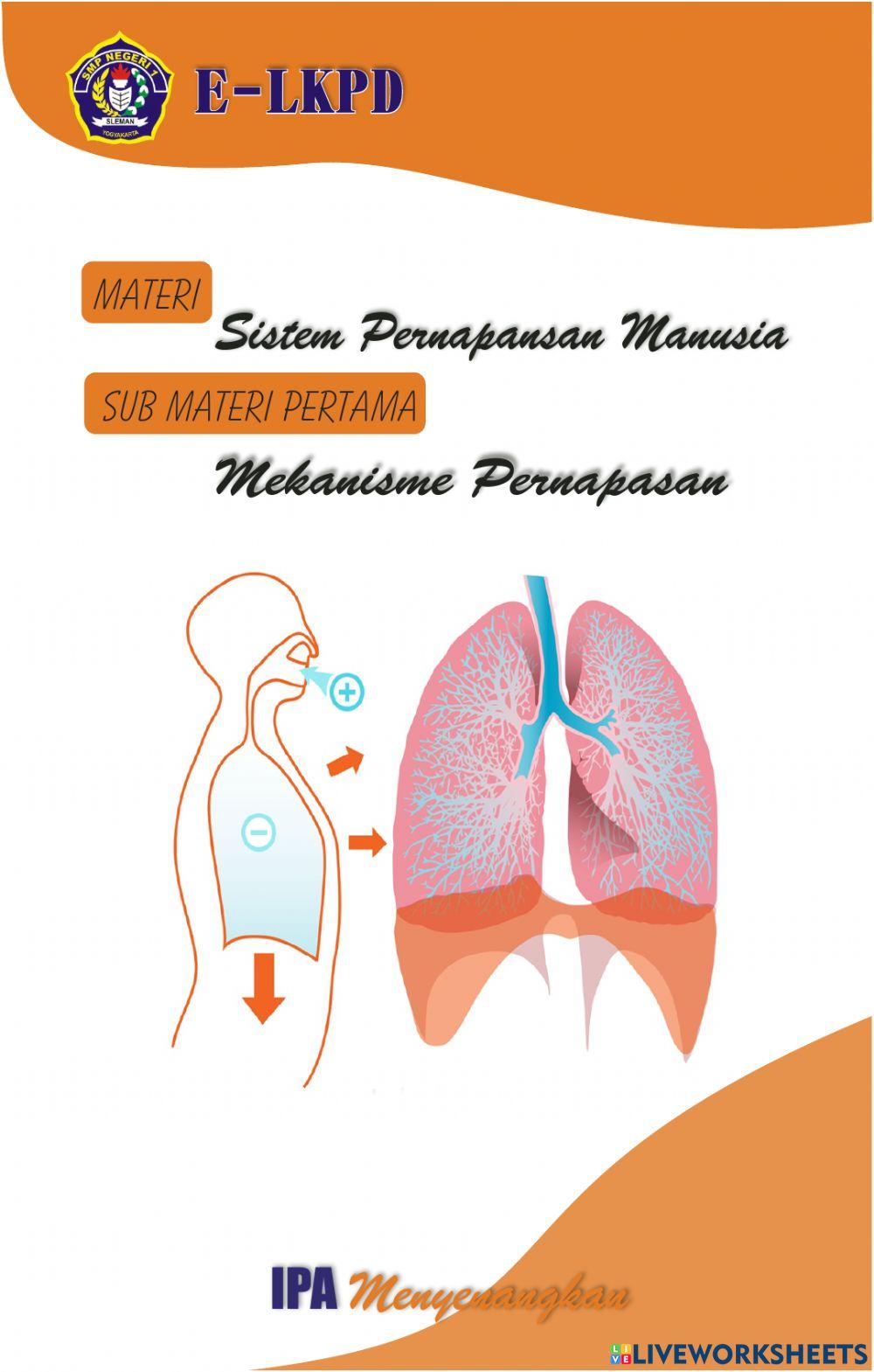 Lkpd 1 organ dan mekanisme pernapasan